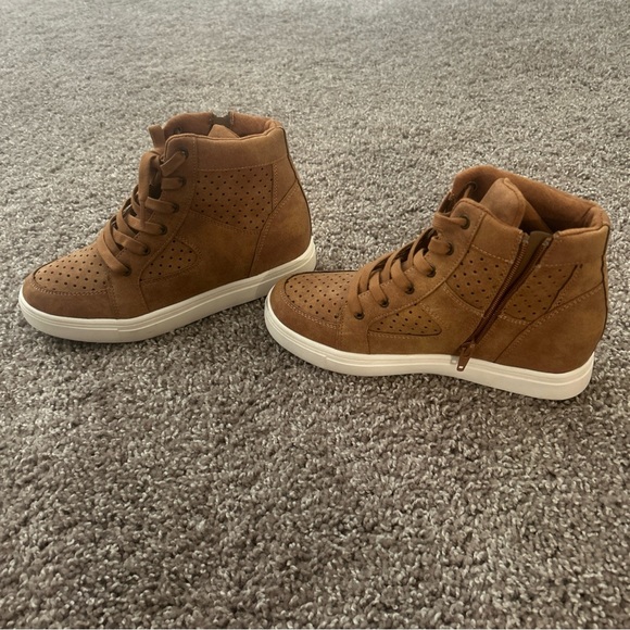 Heel Sneakers Camel Size 6 - Picture 5 of 7